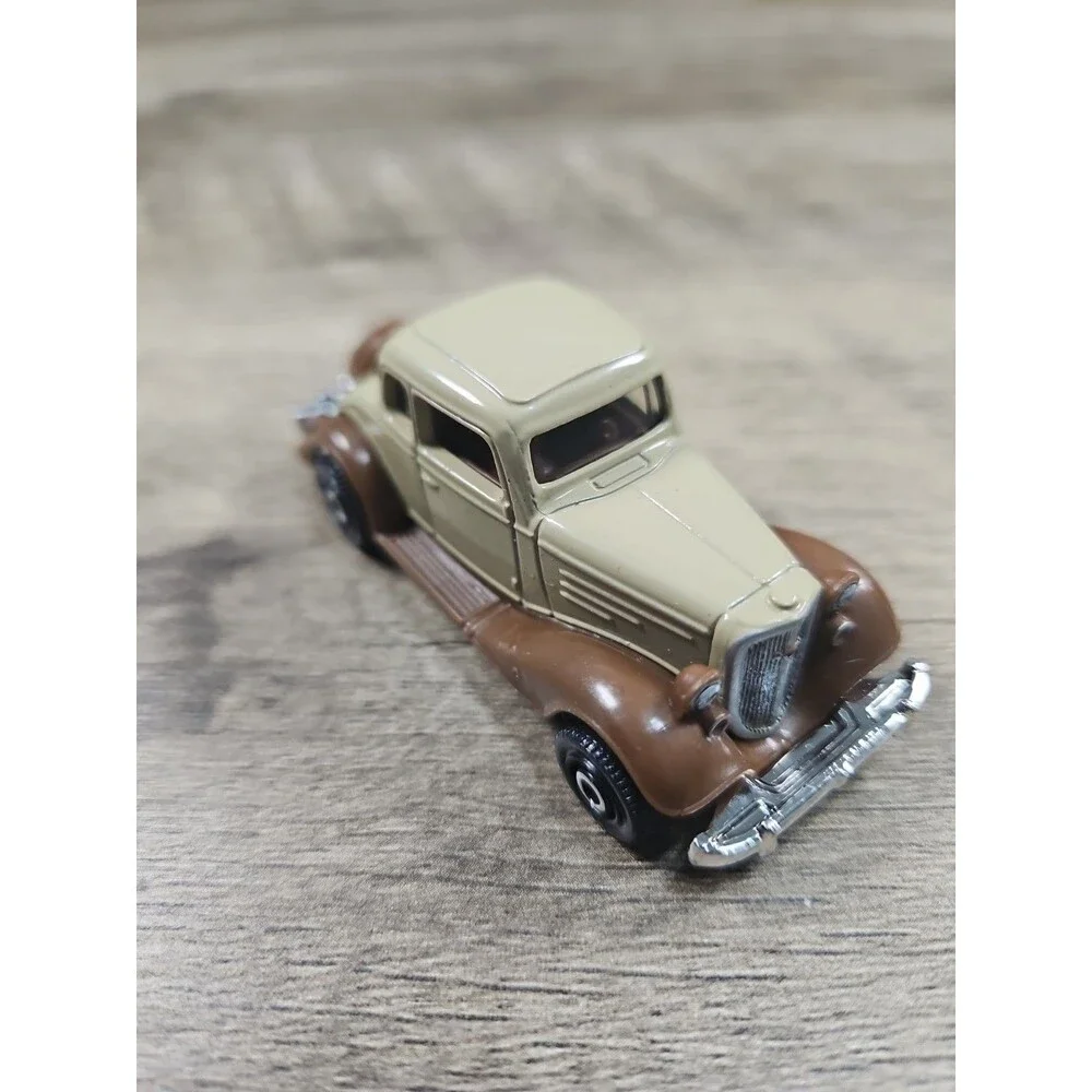 Matchbox Chevy Master Coupe Tan & Brown  Diecast 1/64 Mattel Loose Toy Car